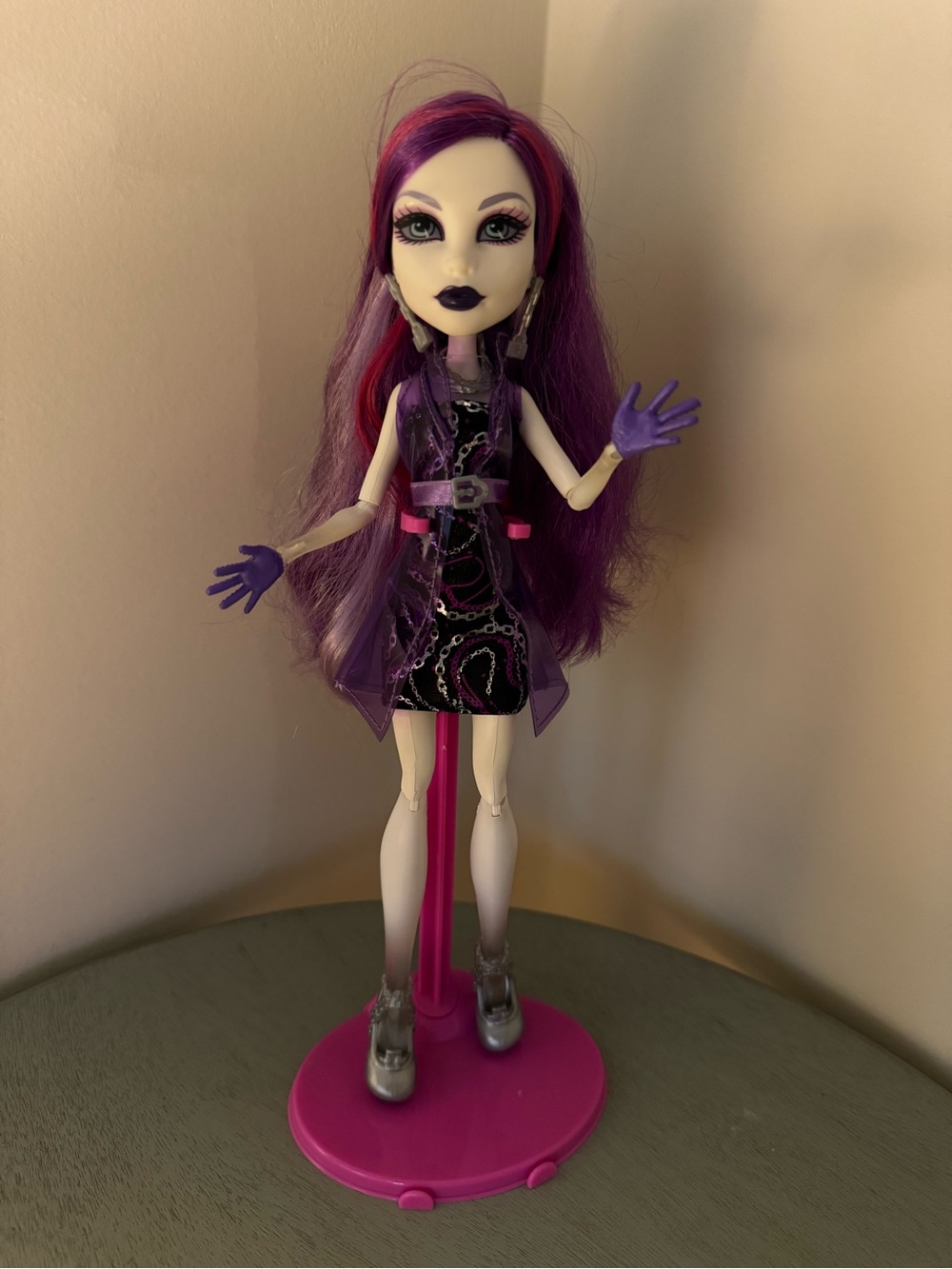 Monster High G1 Spectra Vondergeist Haunted Getting Ghostly Doll 🔮